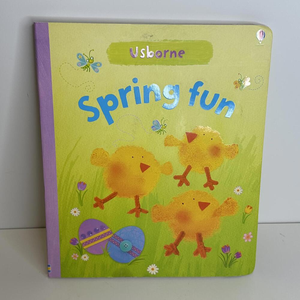 Usborne Spring Fun Interactive Children's Activity Book